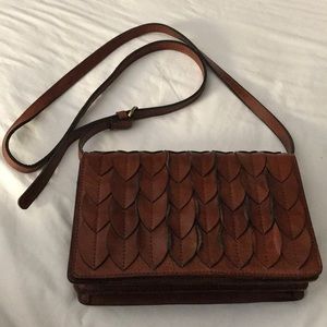 Patricia Nash Feather Leaves Purse (w/cloth bag)